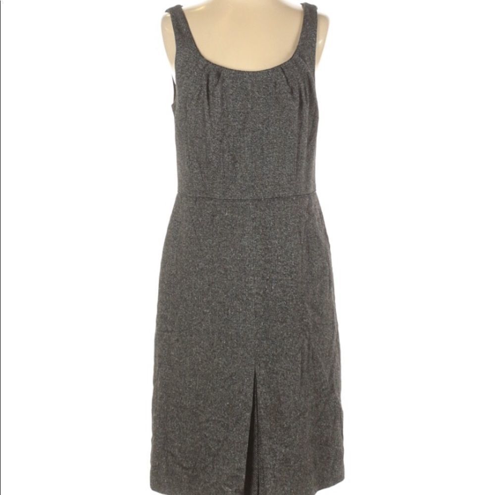 Ann Taylor Gray Wool Blend Dress Size 4